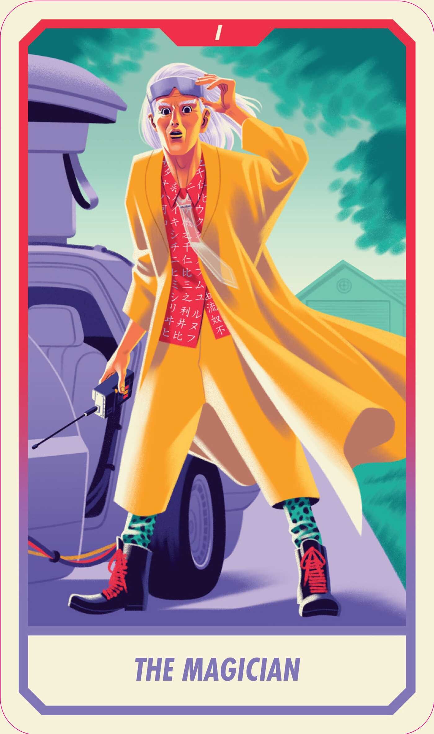 Back to the Future Tarot Deck and Guidebook