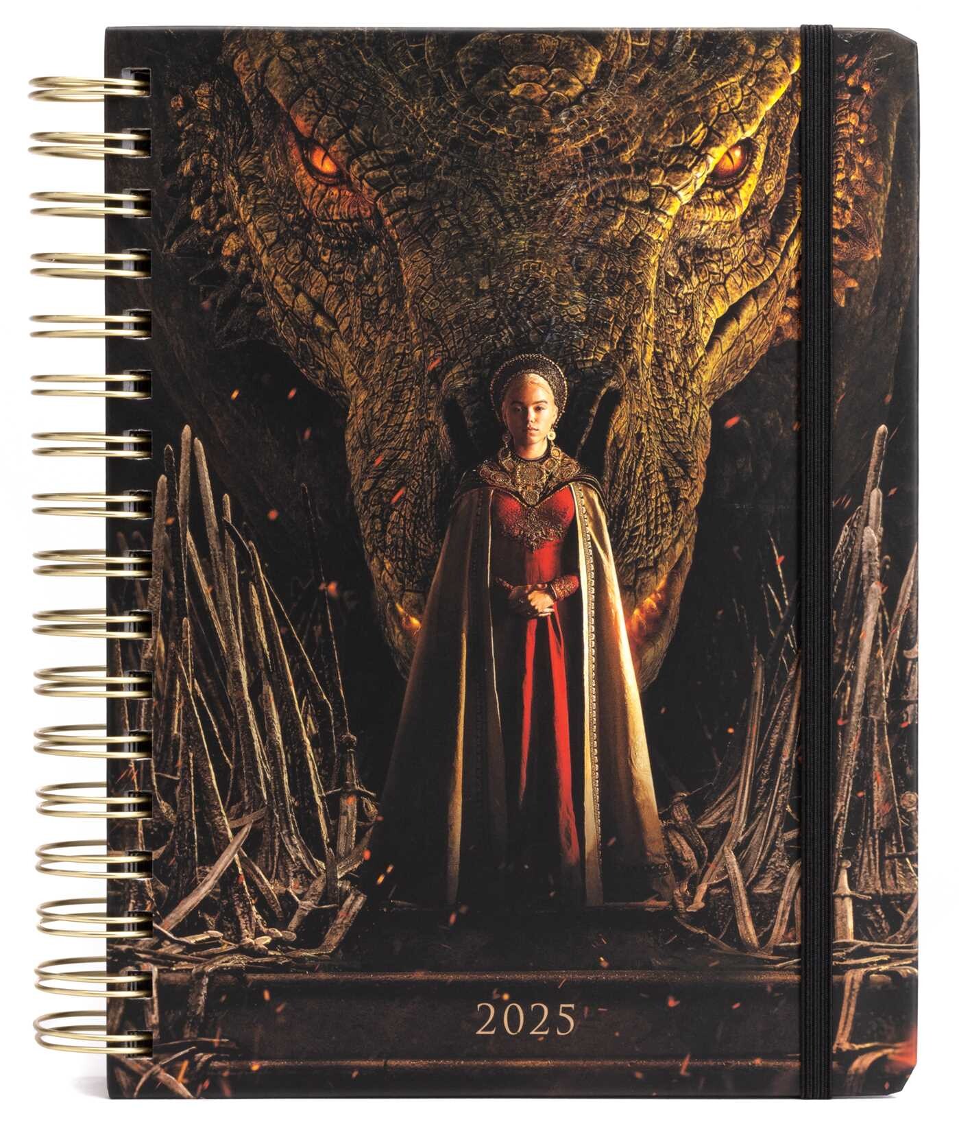 2025 House of the Dragon 13-Month Weekly Planner