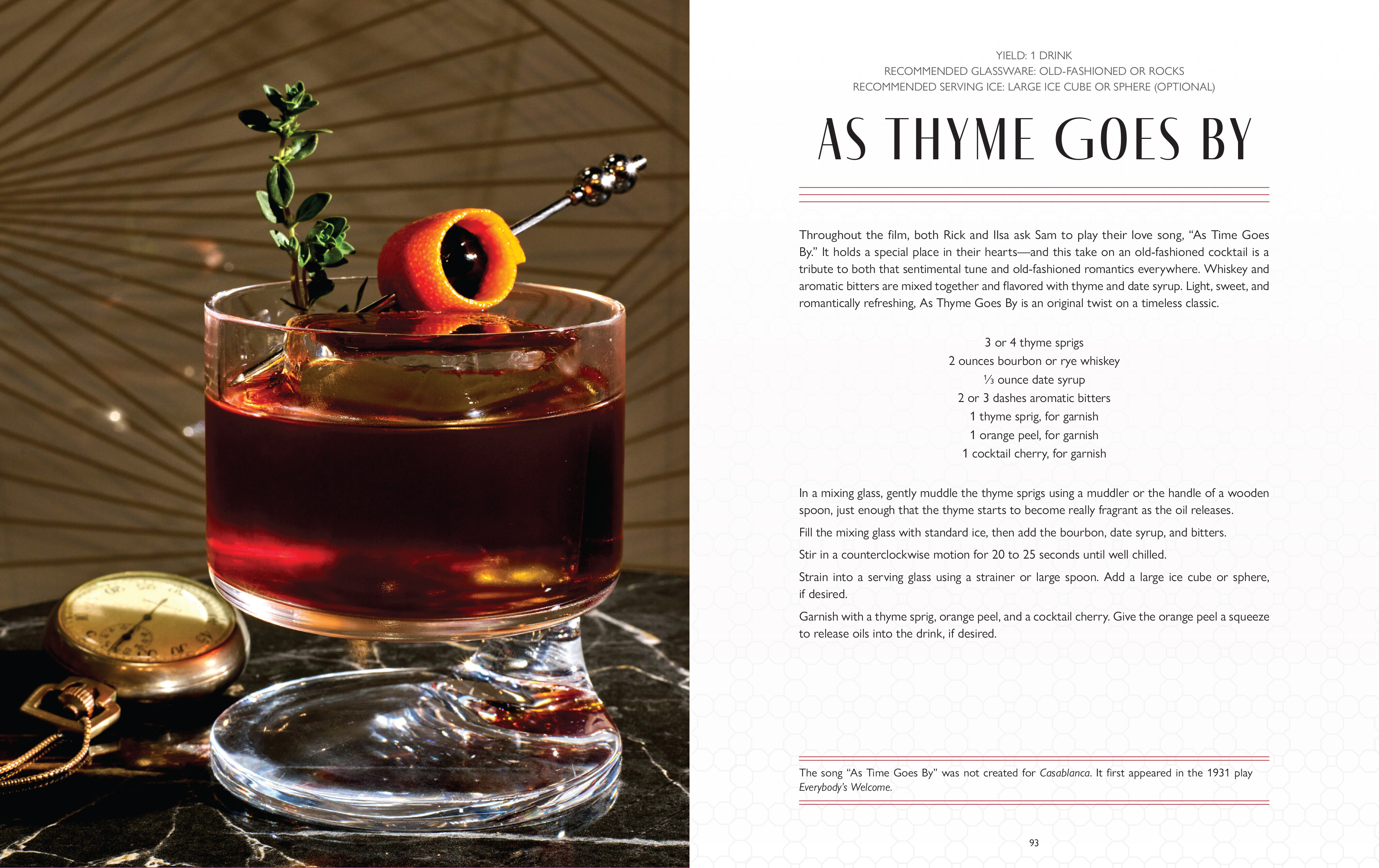 Casablanca Cocktails