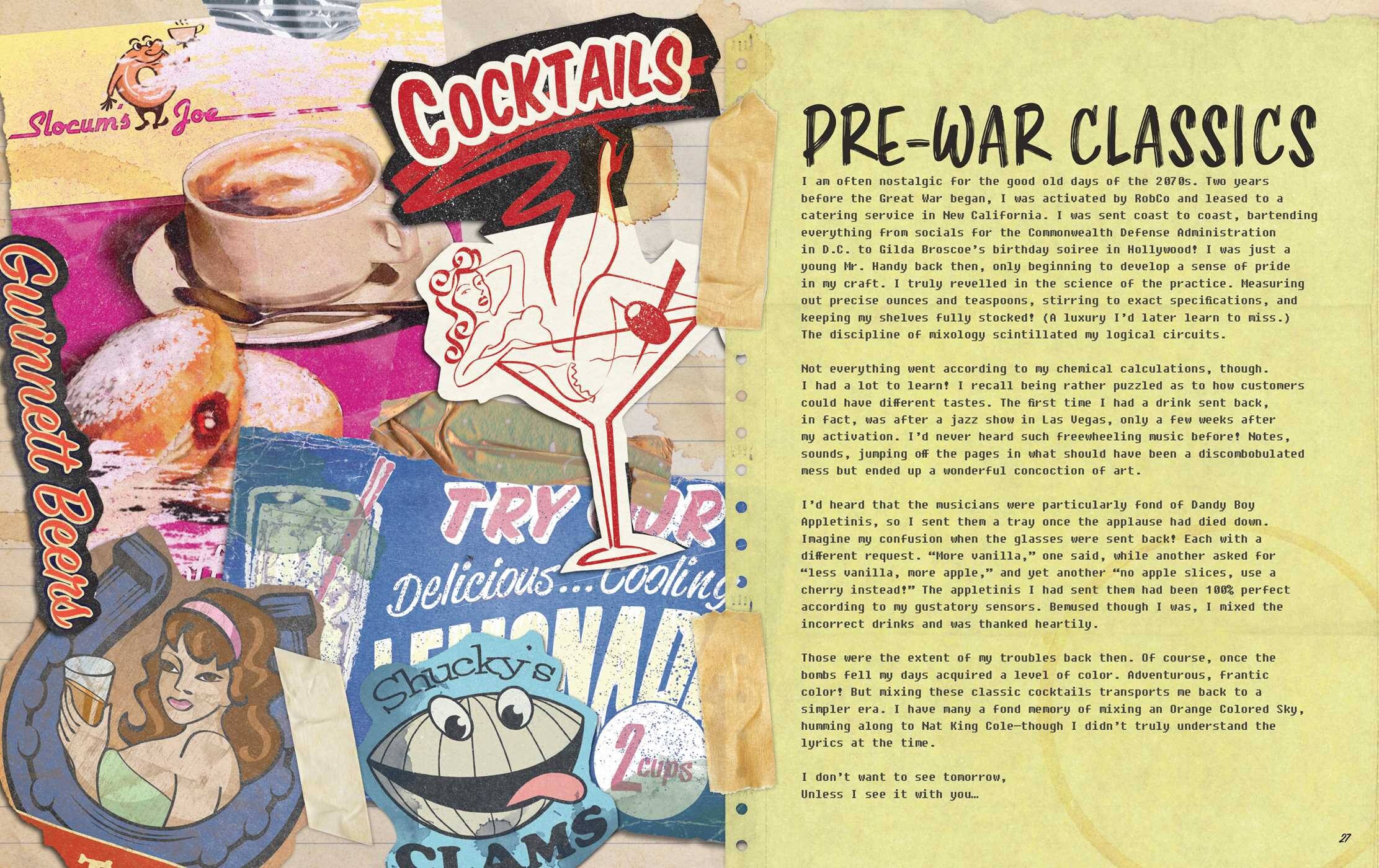 Fallout: The Official Drinks Book