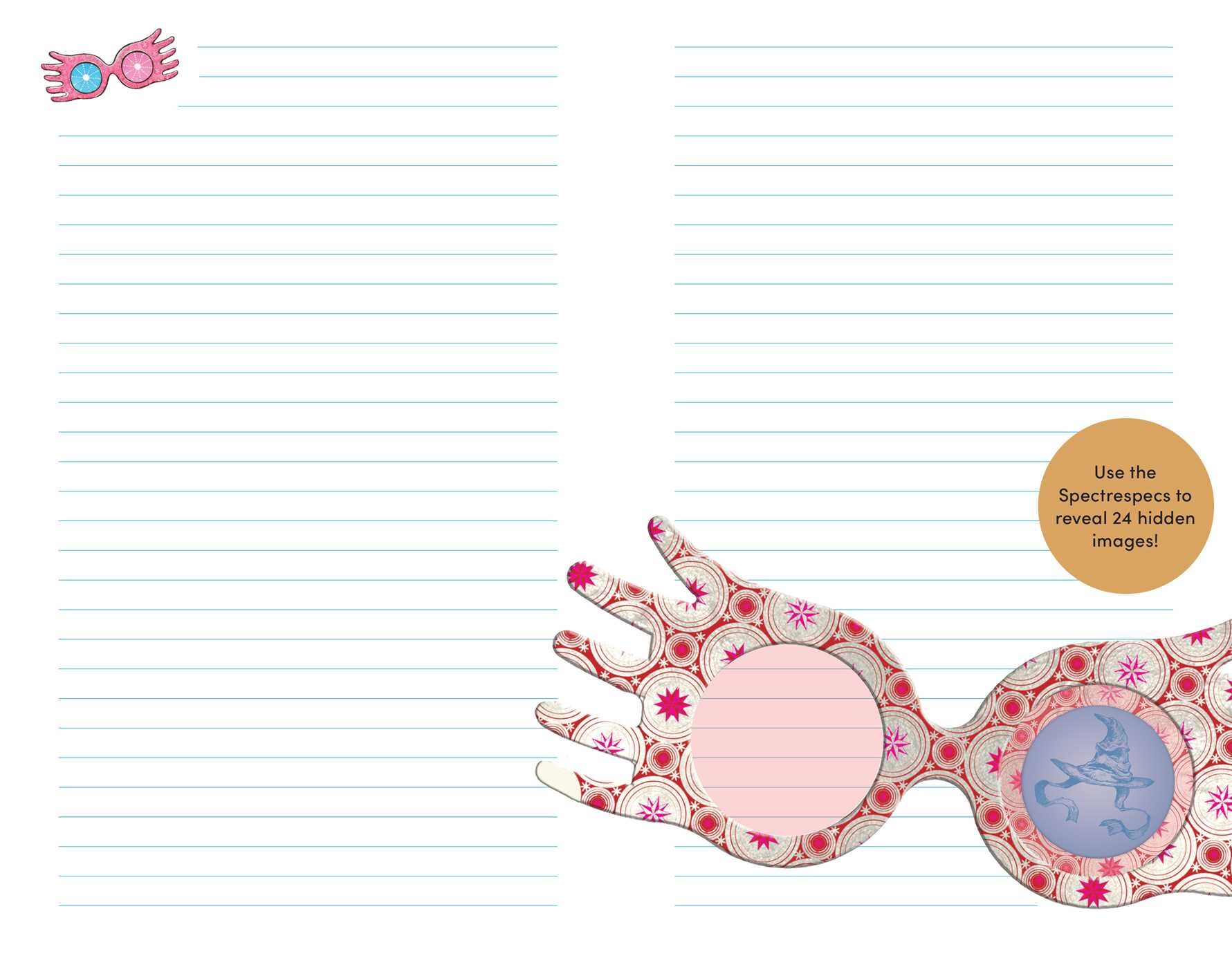 Harry Potter: Luna Lovegood Magical Reveal Journal