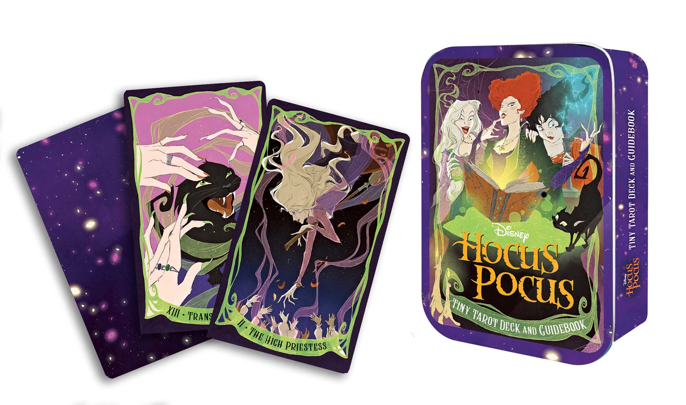 Hocus Pocus Tiny Tarot Deck and Guidebook