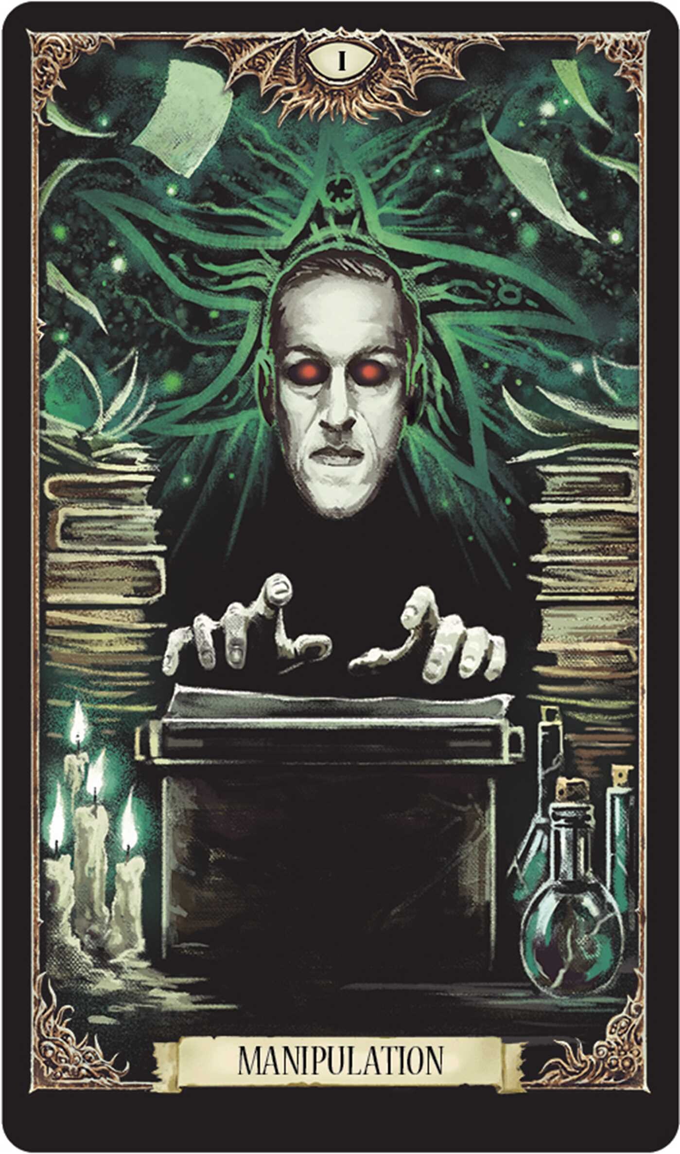 Necronomicon Tiny Tarot Deck and Guidebook