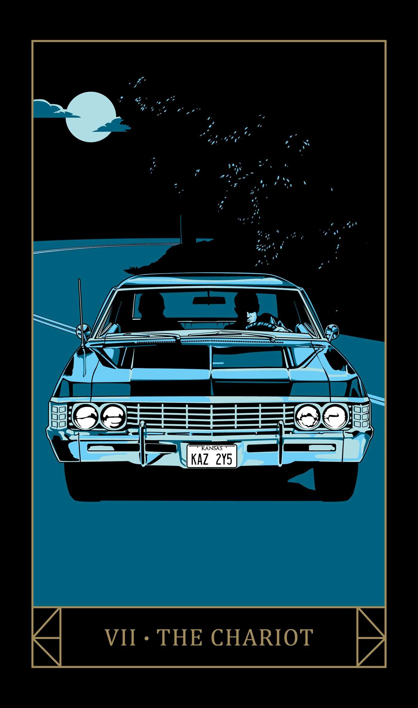Supernatural Tiny Tarot Deck and Guidebook