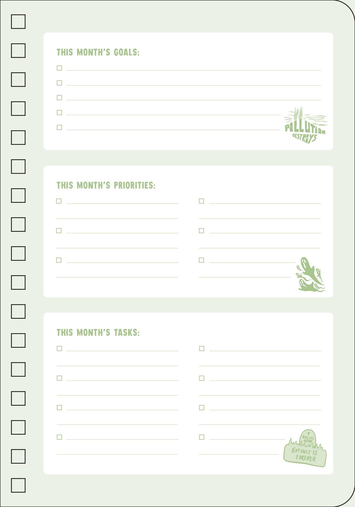 2026 Beetlejuice Beetlejuice 13-Month Weekly Planner