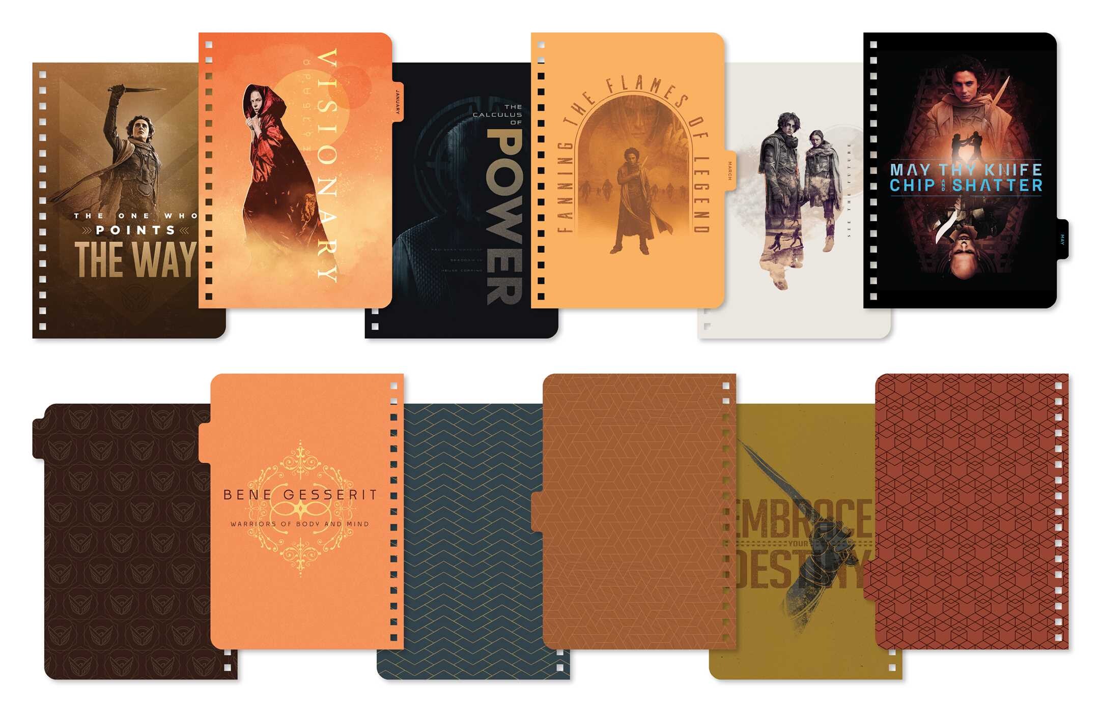 2026 Dune 13-Month Weekly Planner