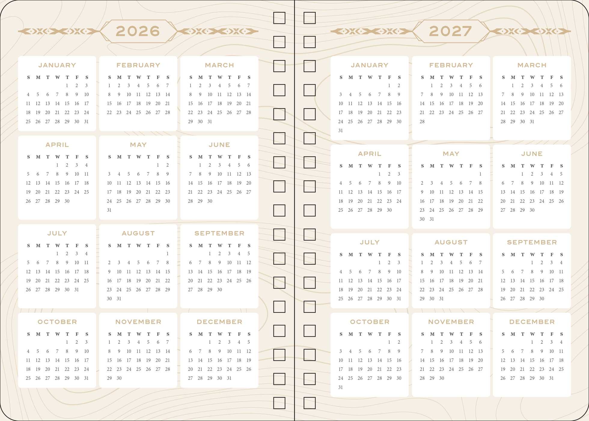 2026 Dune 13Month Weekly Planner Book by Insight Editions Official