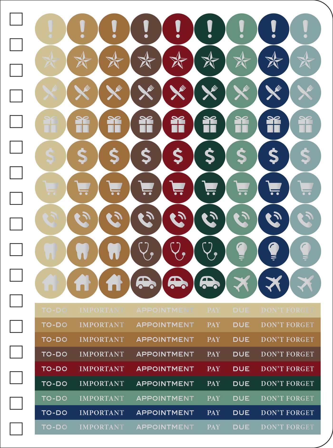 2026 Dune 13-Month Weekly Planner