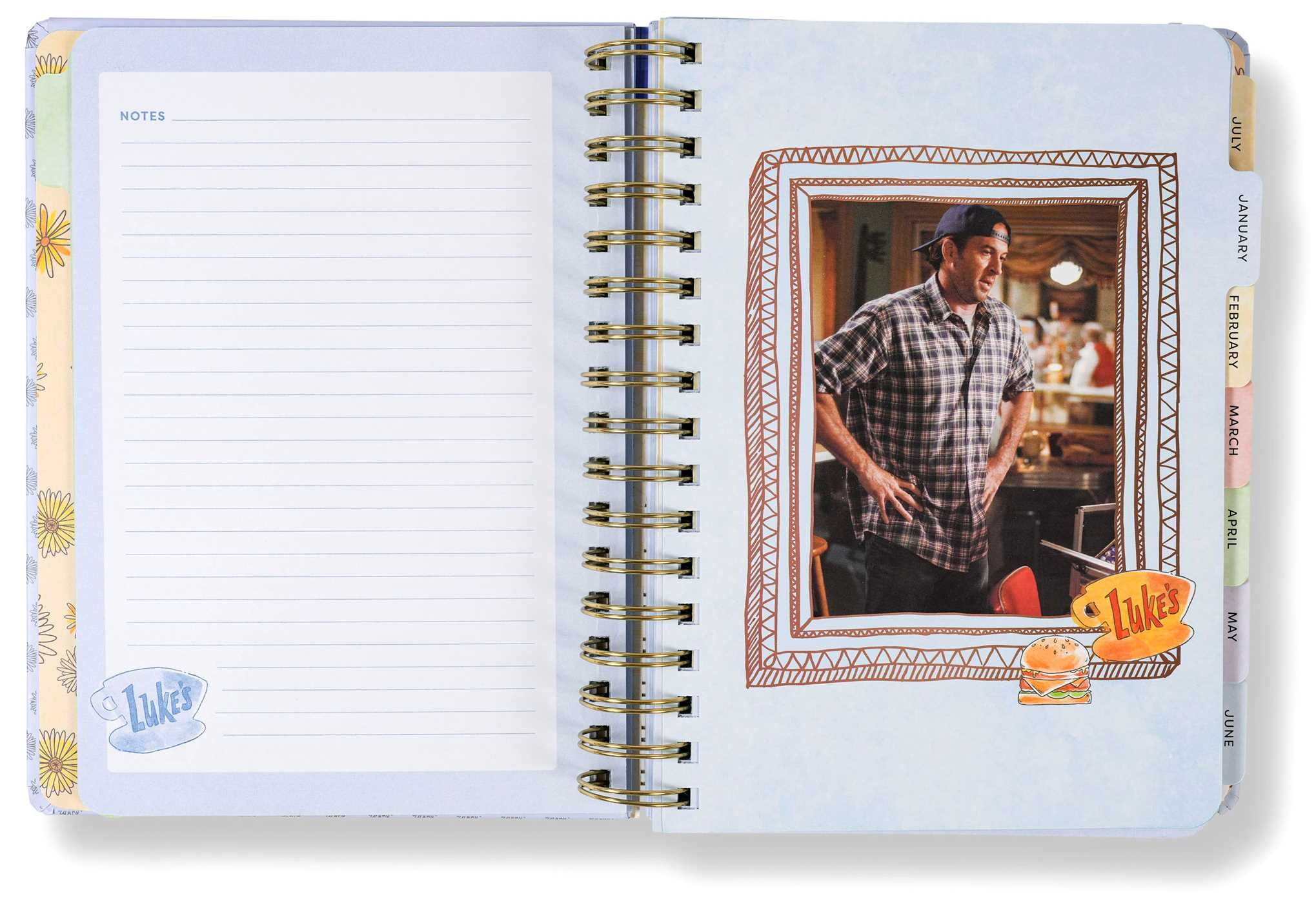 2026 Gilmore Girls 13Month Weekly Planner Book by Insight Editions