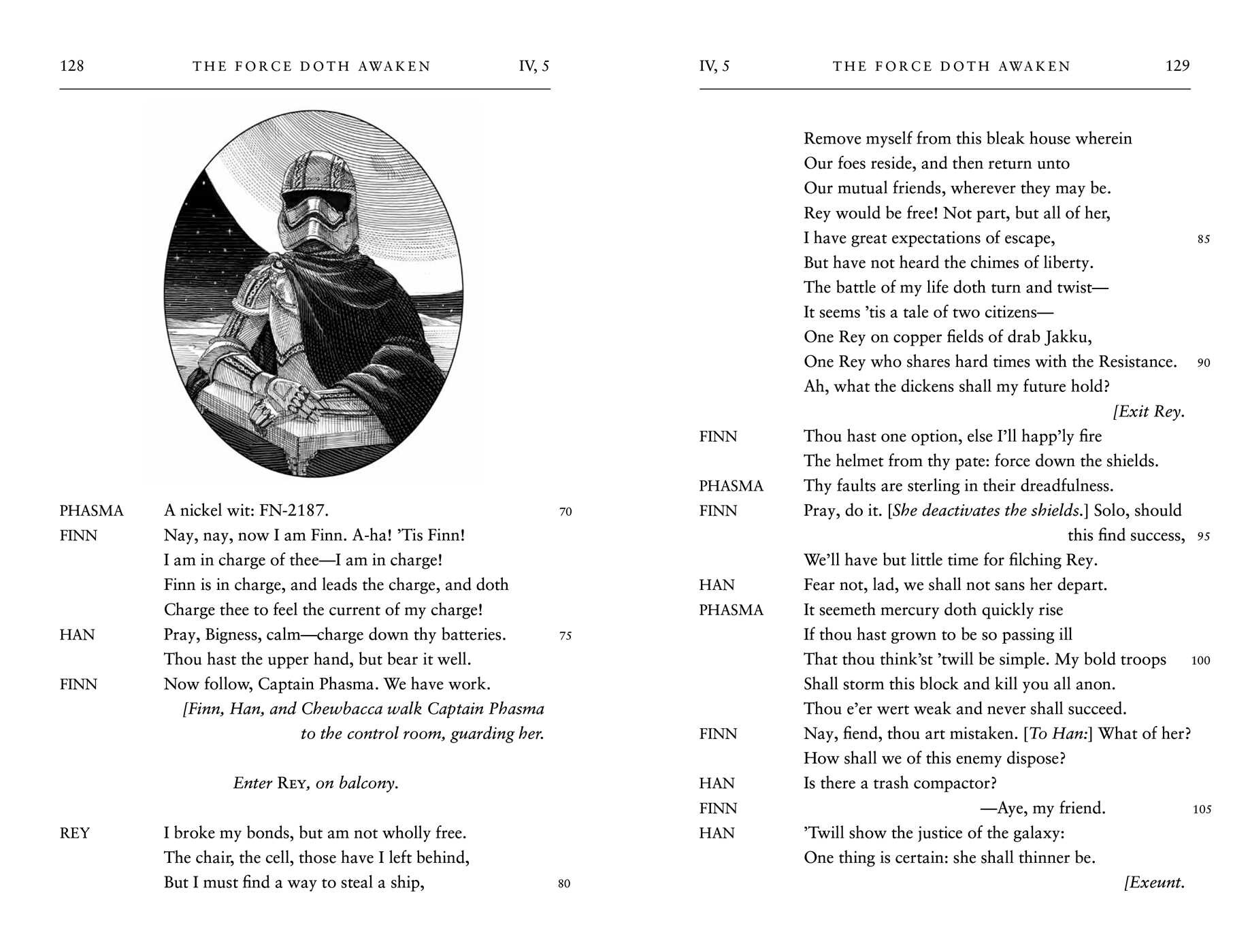 William Shakespeare's The Force Doth Awaken: Star Wars Part the Seventh