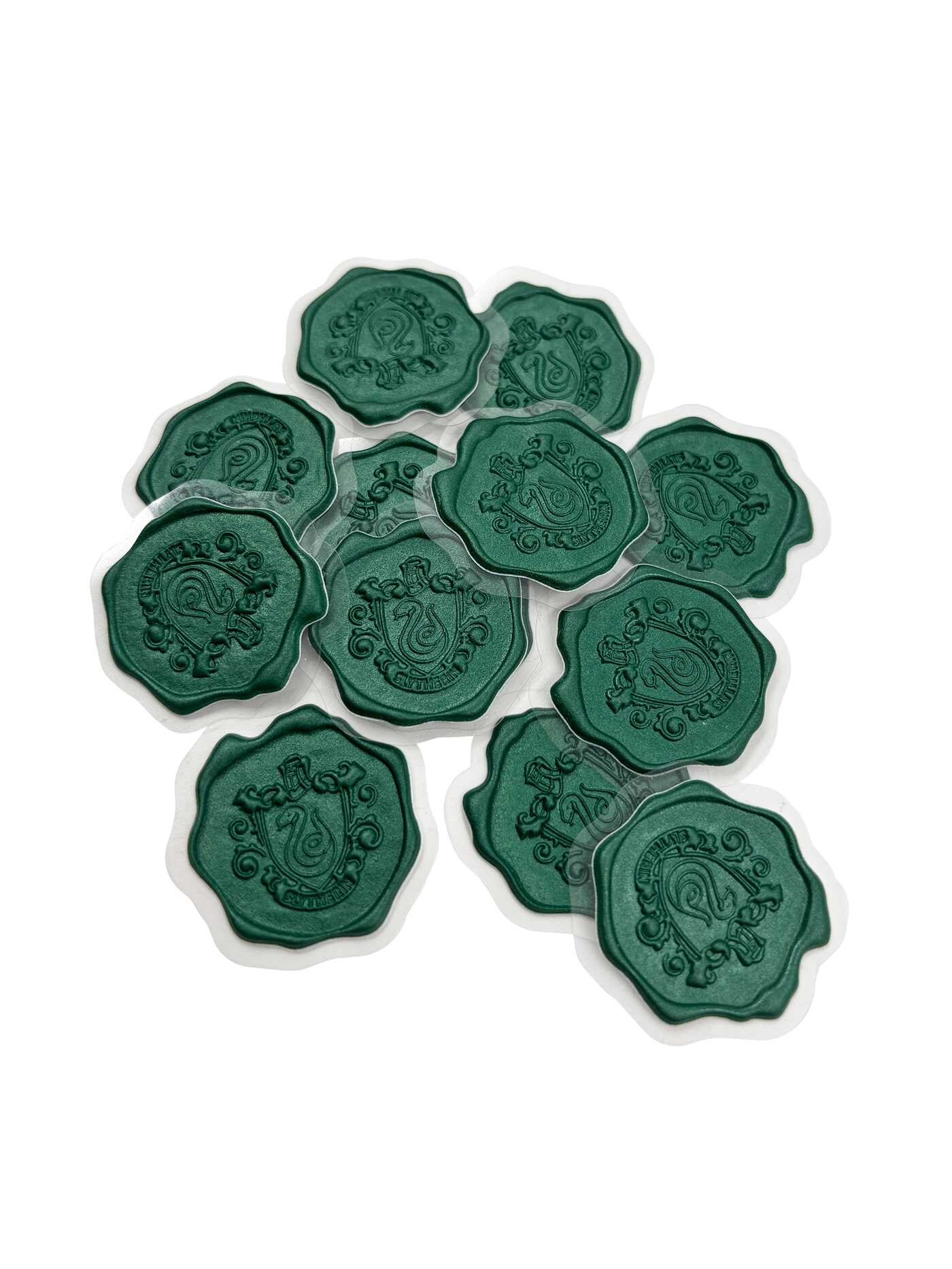Harry Potter: Slytherin Wax Sticker Seals (Set of 50)