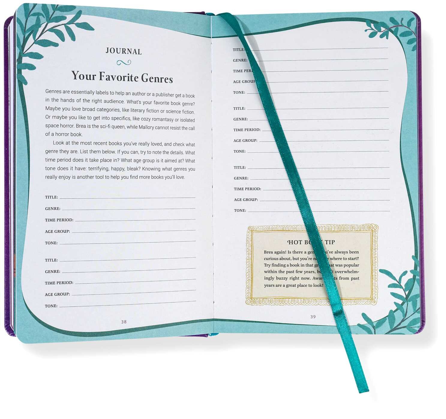 No-Pressure Book Journal
