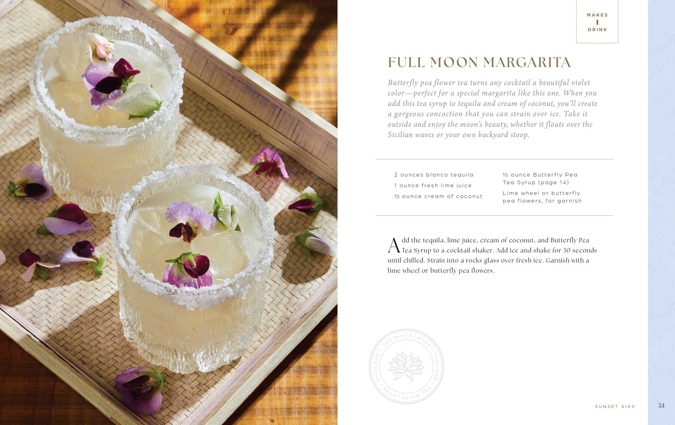 White Lotus Official Cocktail Collection