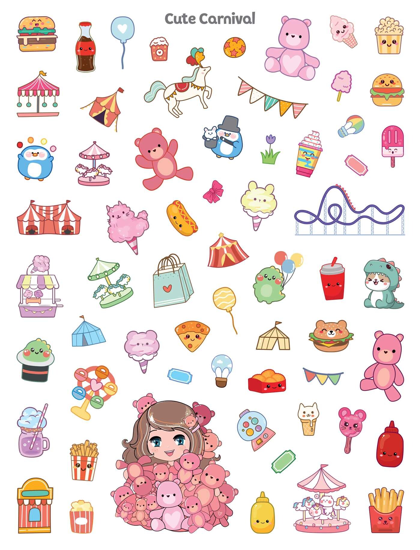 Kawaii Sticker Party