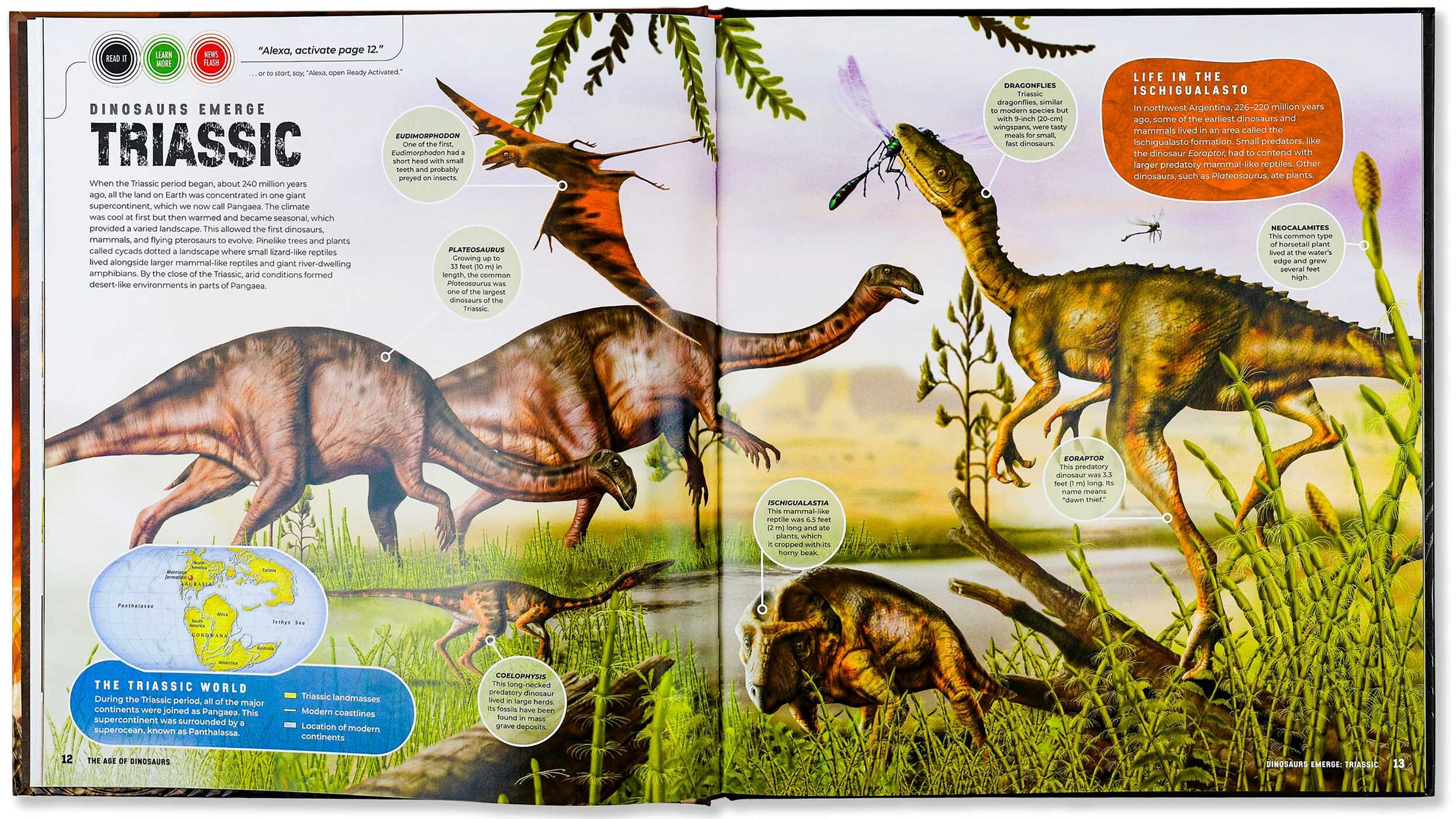 Discover: Dinosaurs (Ready Activated: A Readyland Alexa Interactive Book)
