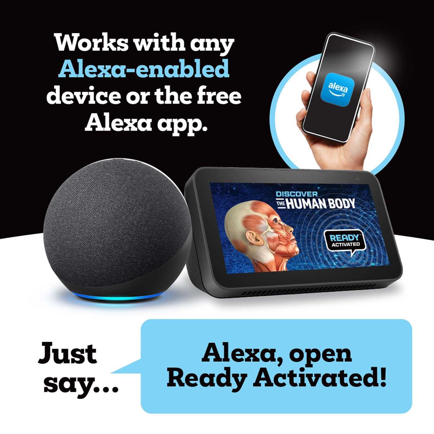 Discover: The Human Body (Ready Activated: A Readyland Alexa Interactive Book)