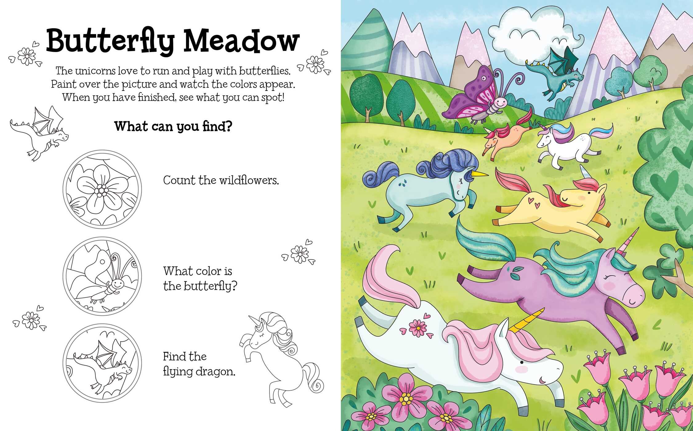 Magical Water Painting: Unicorns