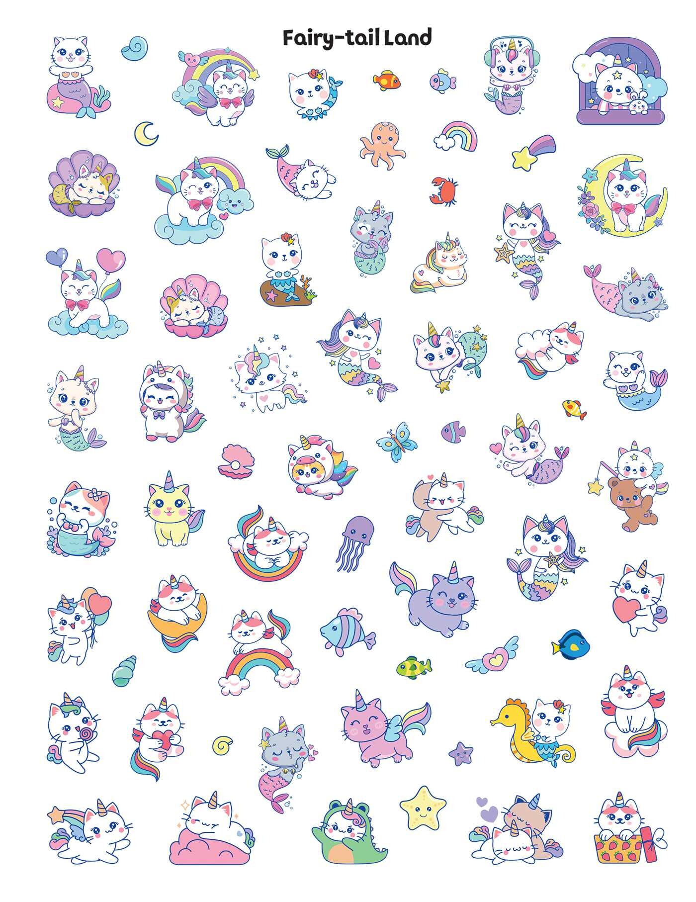 Sticker Party: Cats