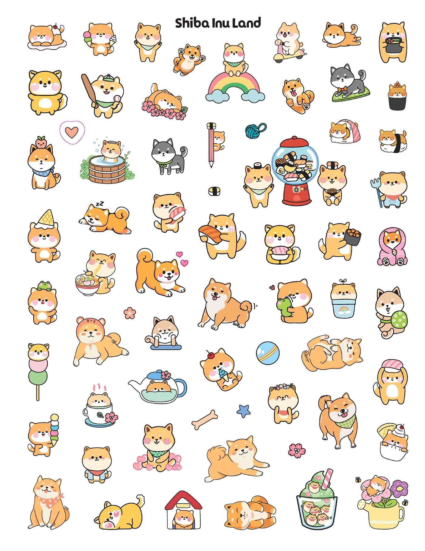 Sticker Party: Dogs