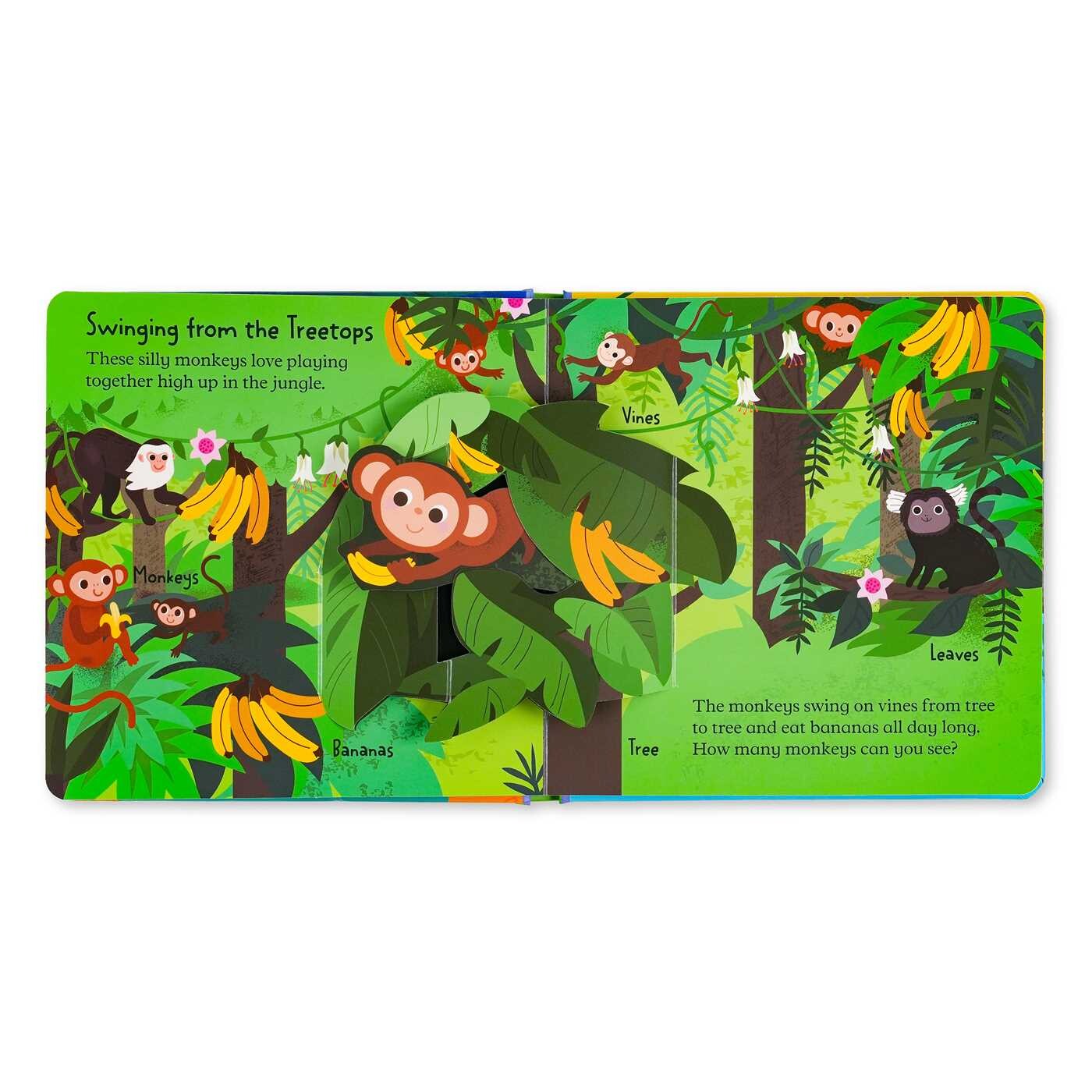 Peek and Pop: Jungle Animals