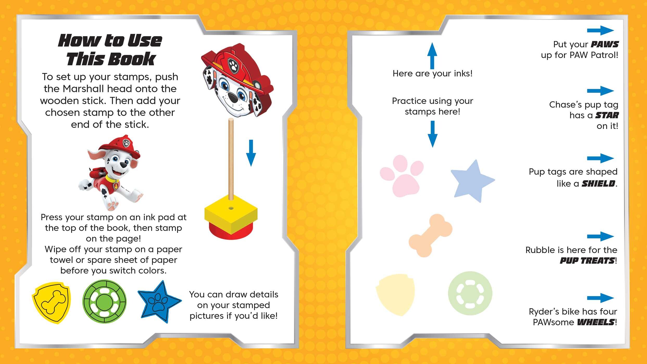 PAW Patrol Sponge Printing Kit