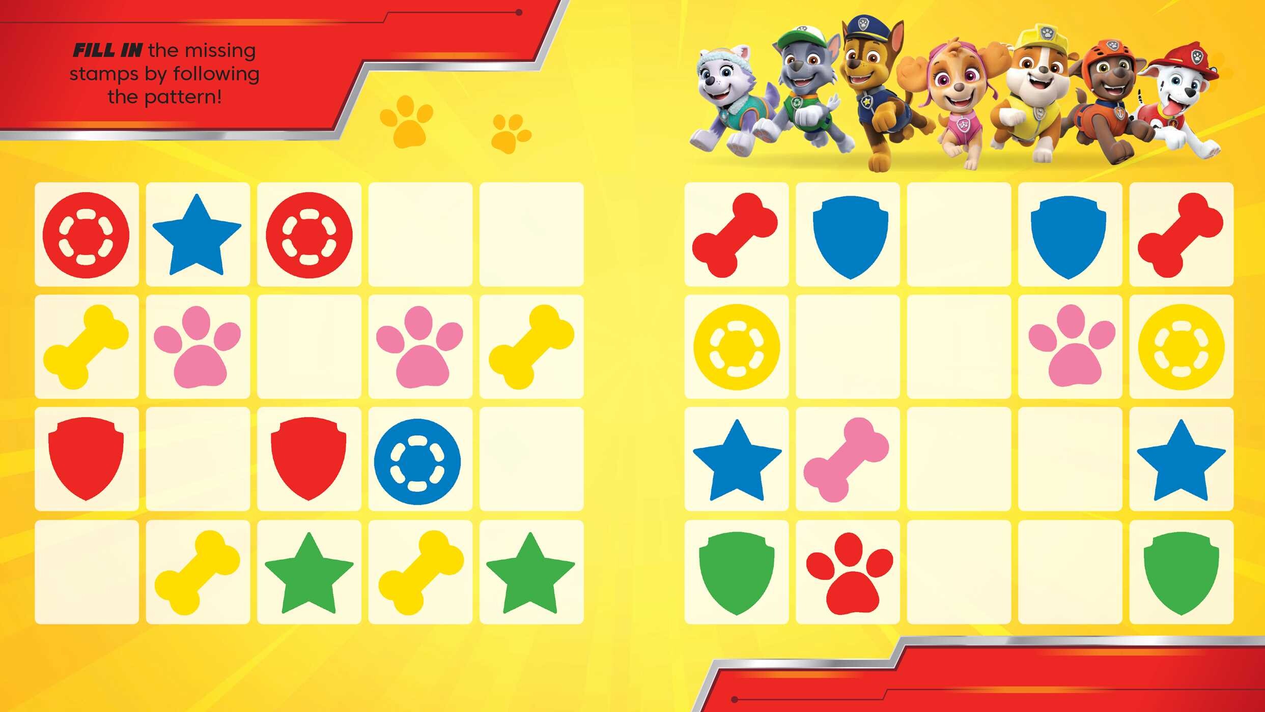 PAW Patrol Sponge Printing Kit
