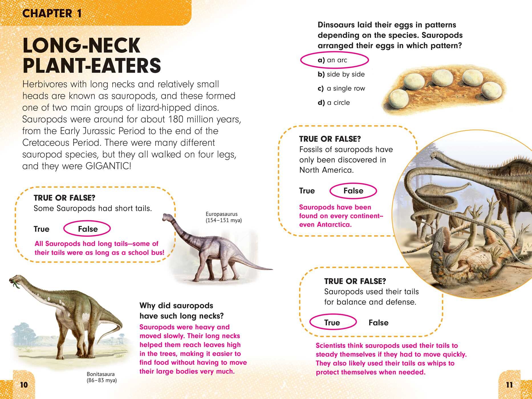 Sneaky Facts: Dinosaurs