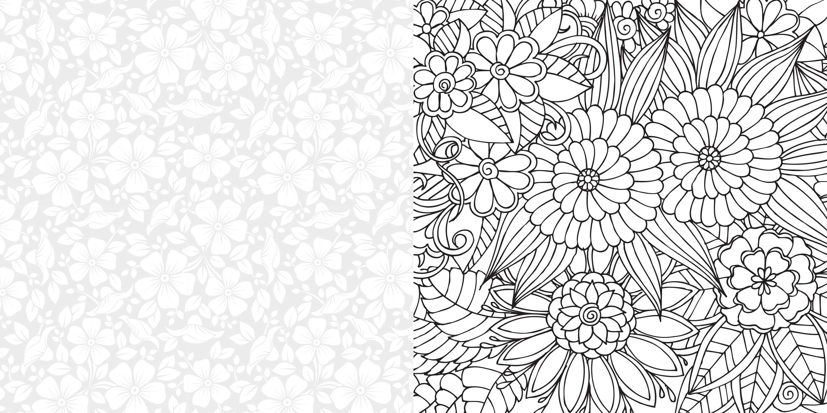 100 Blooming Designs: Flowers