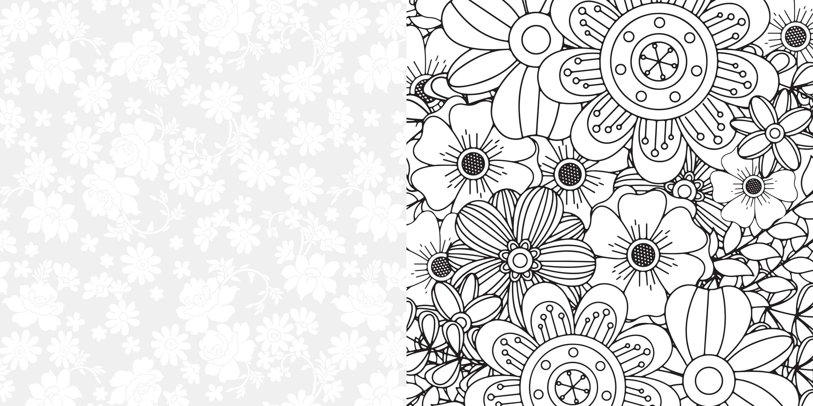 100 Blooming Designs: Flowers