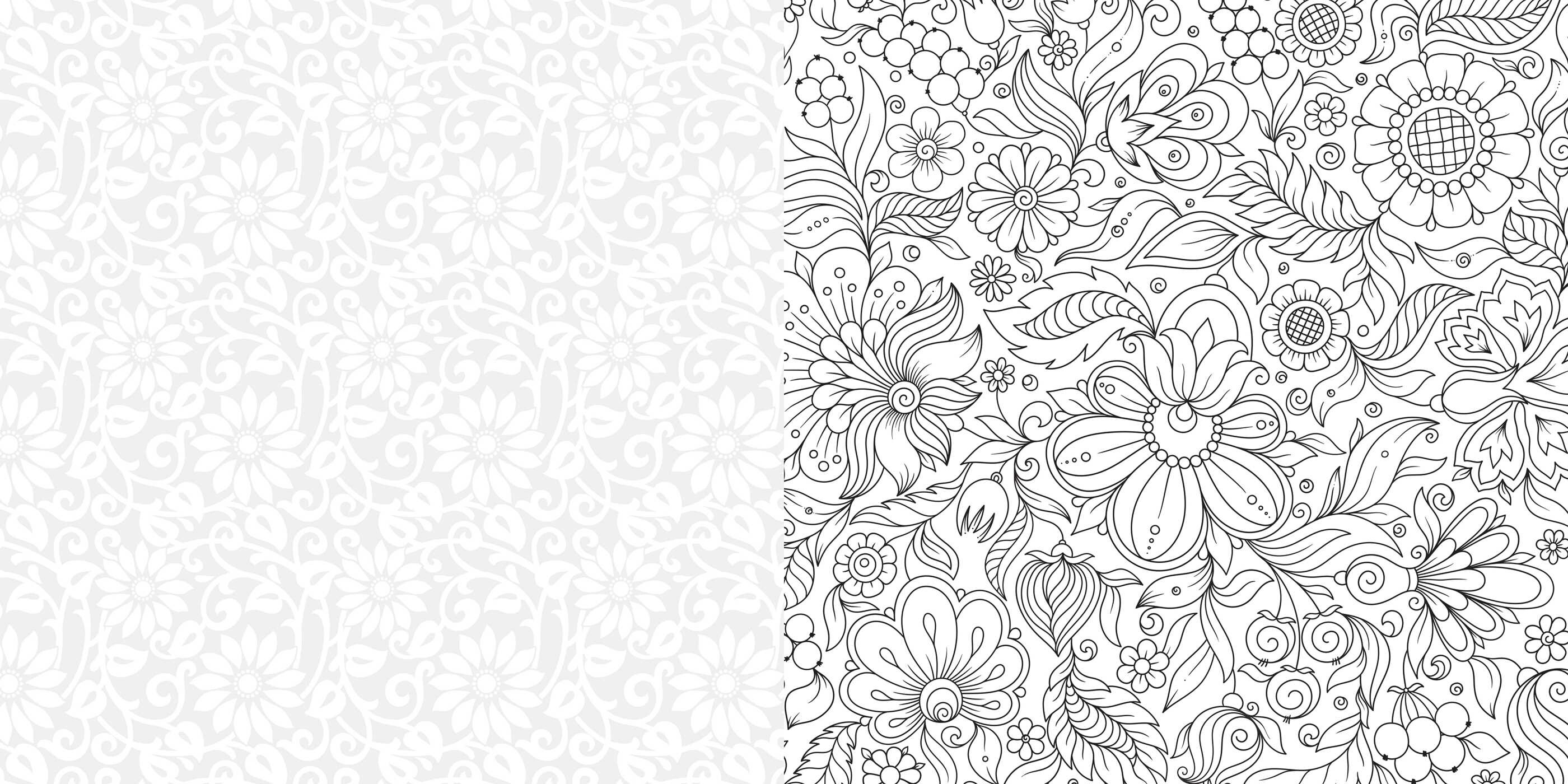 100 Blooming Designs: Flowers