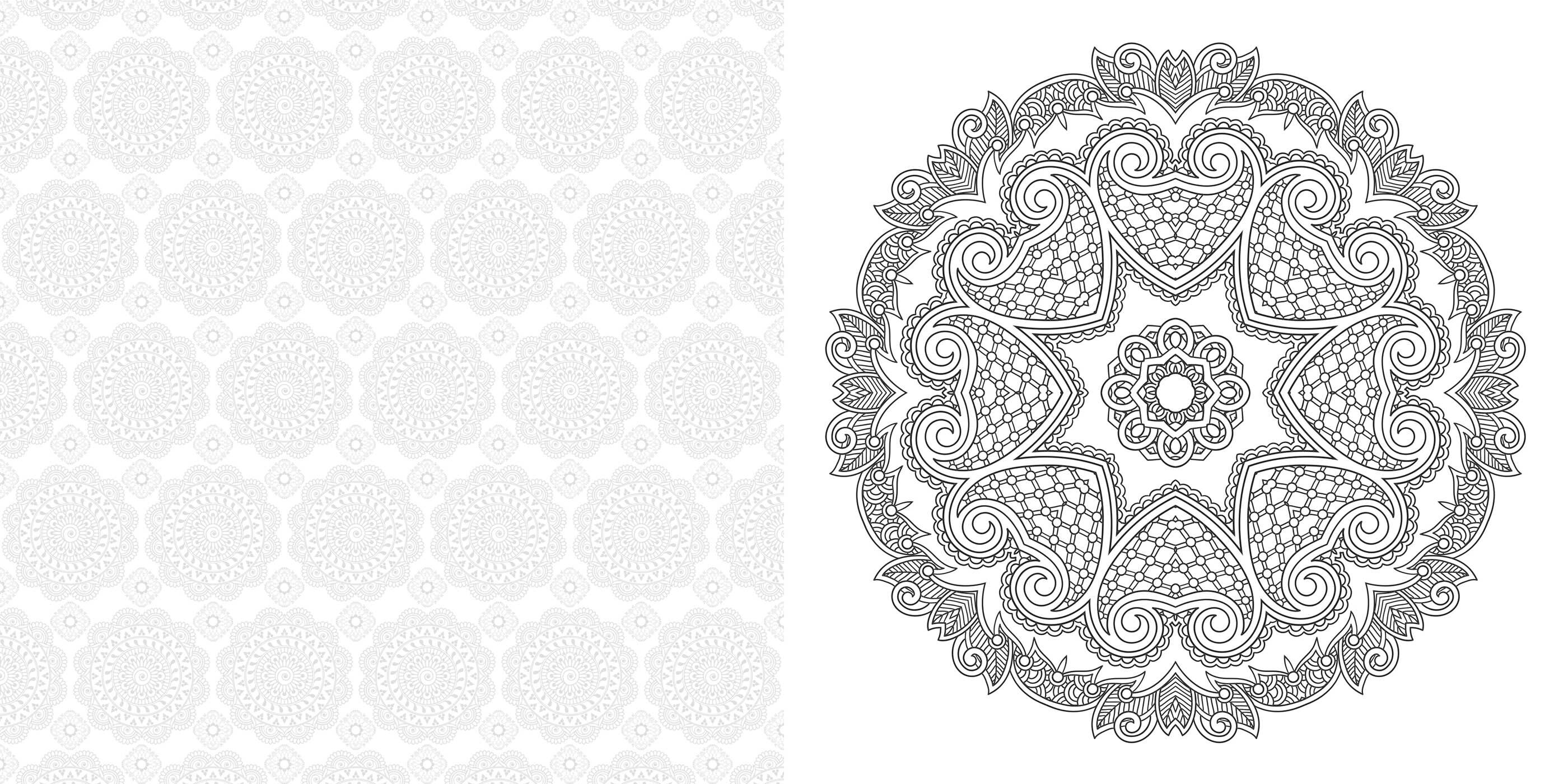 100 Meditative Designs: Mandalas