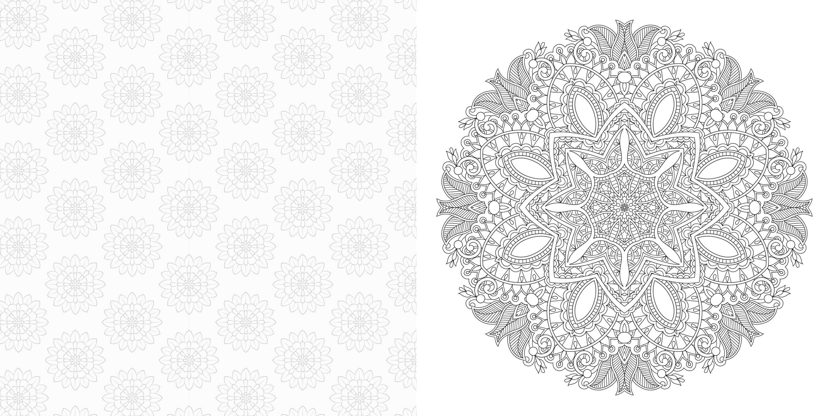 100 Meditative Designs: Mandalas
