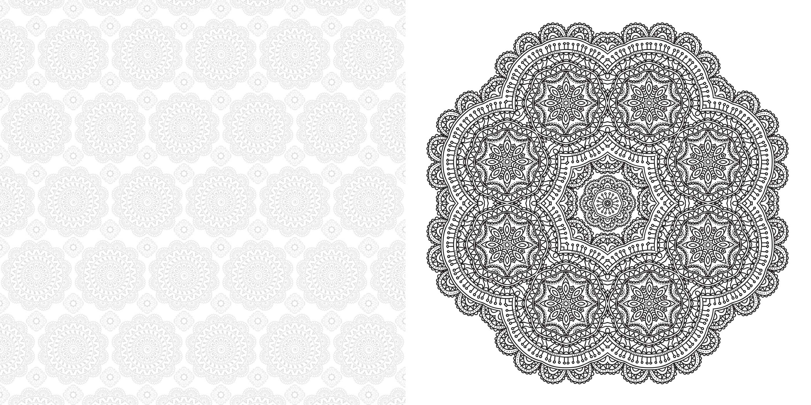 100 Meditative Designs: Mandalas