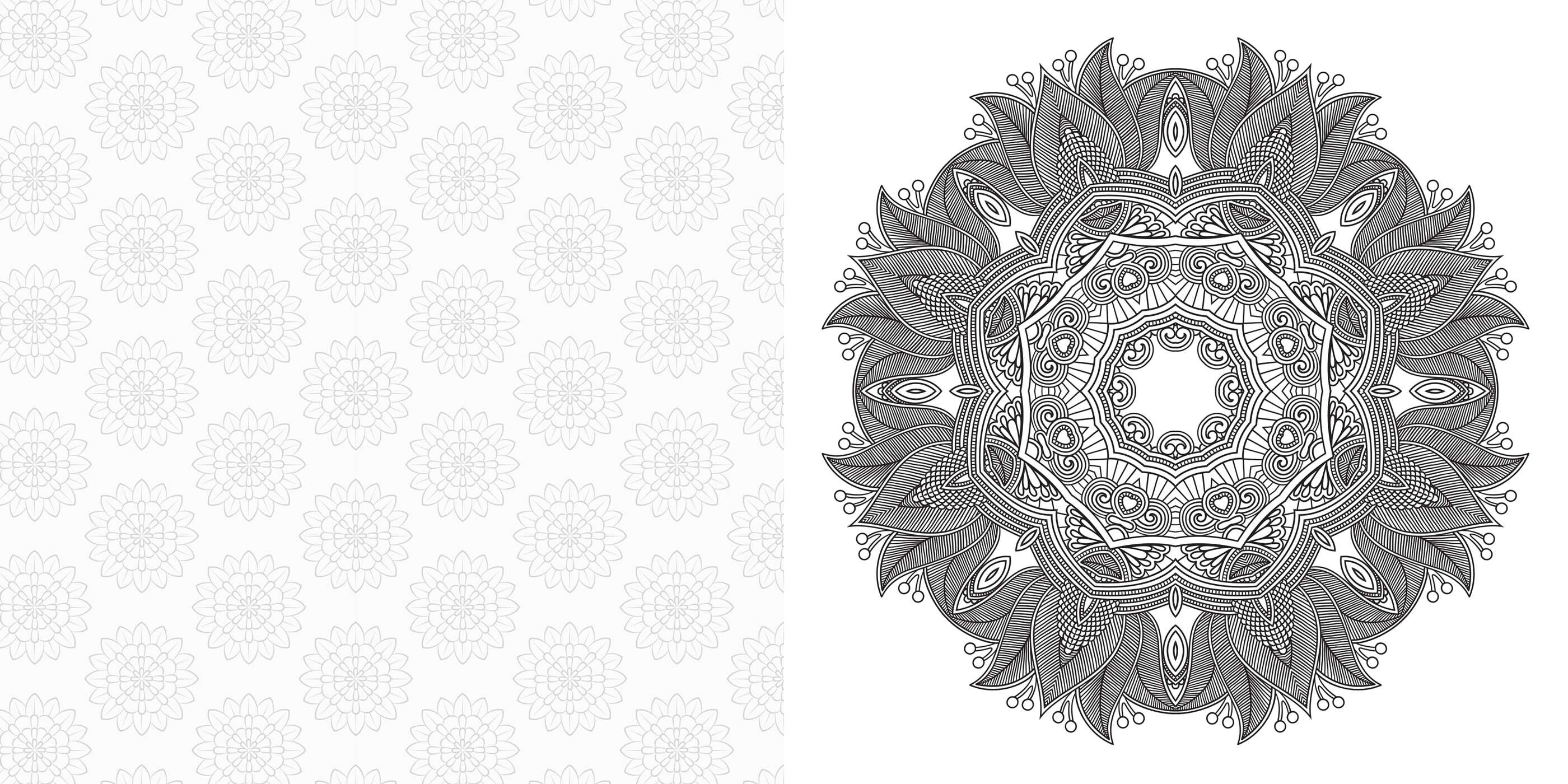 100 Meditative Designs: Mandalas