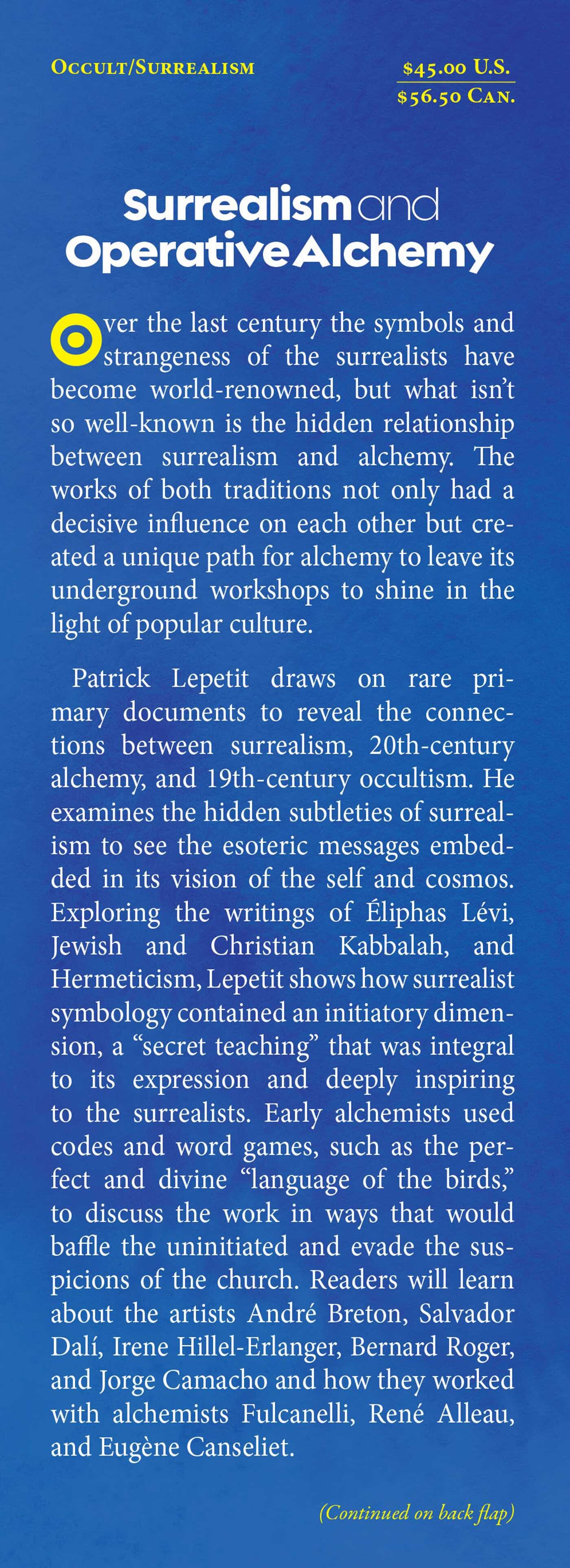Surrealism and Operative Alchemy