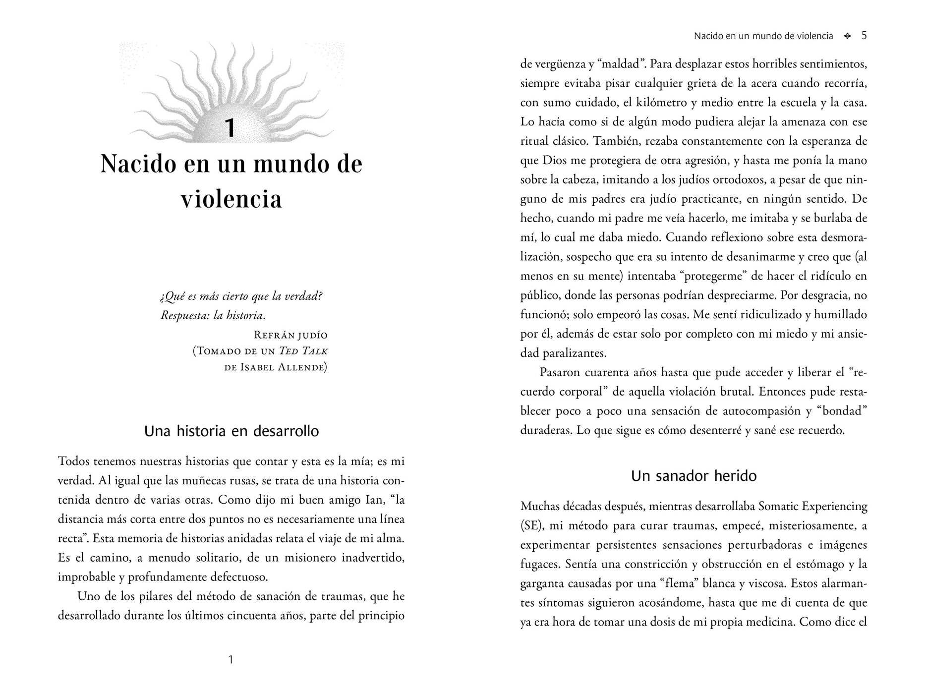 Autobiografía del trauma