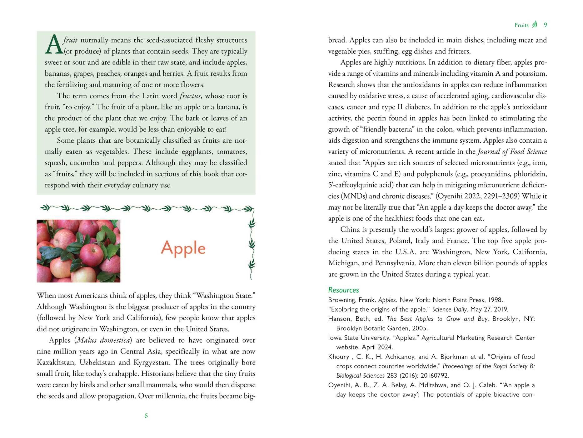 Genealogy of Plant Foods