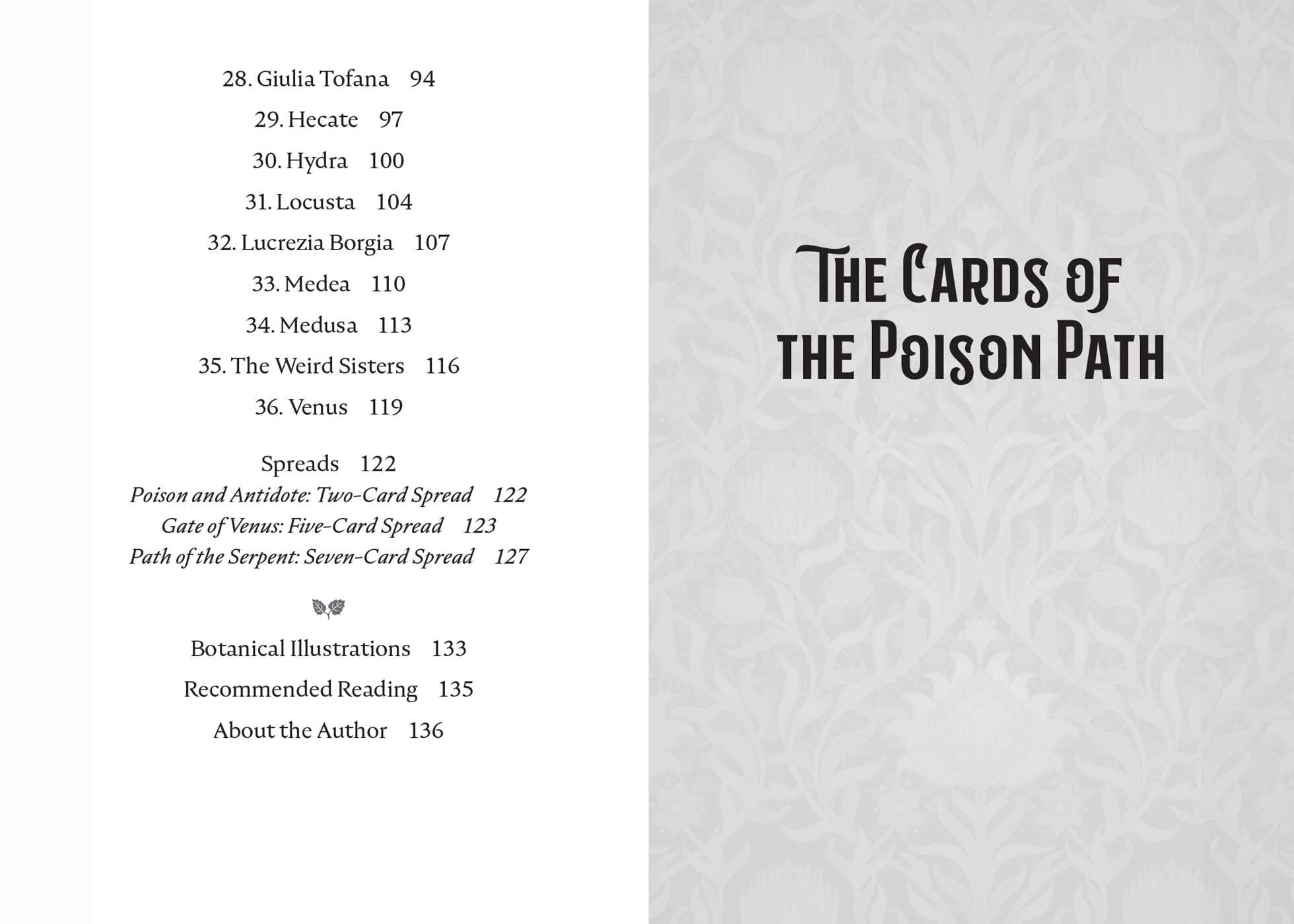 Poison Path Oracle Deck