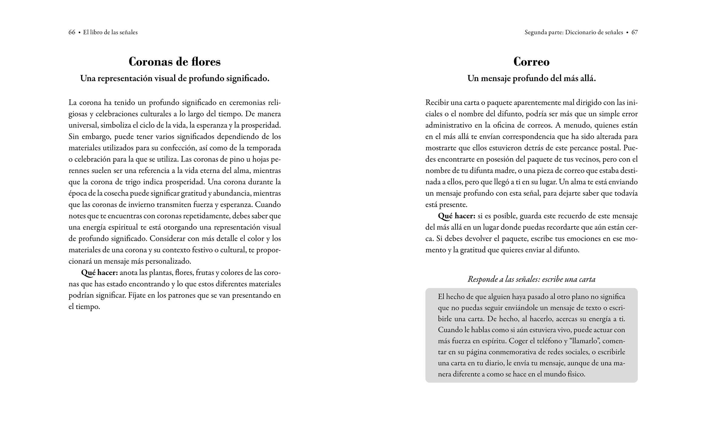 libro de las señales