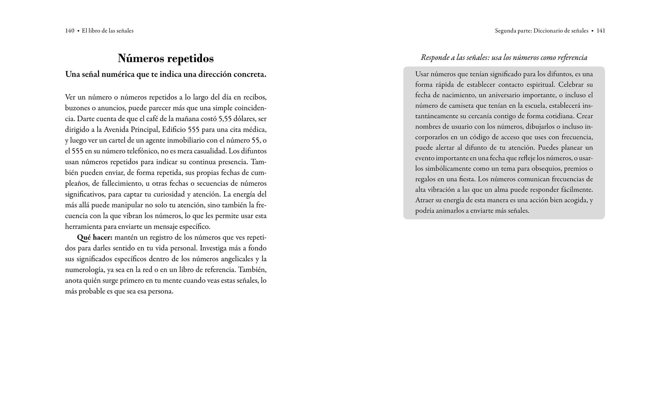 libro de las señales