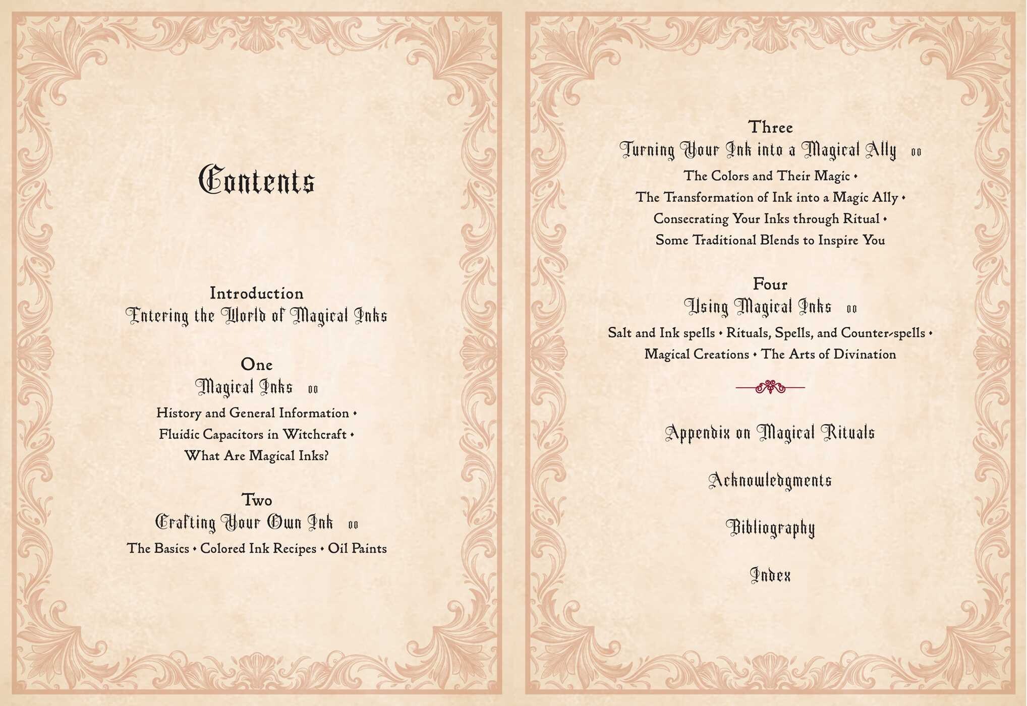 Grimoire of Magical Inks