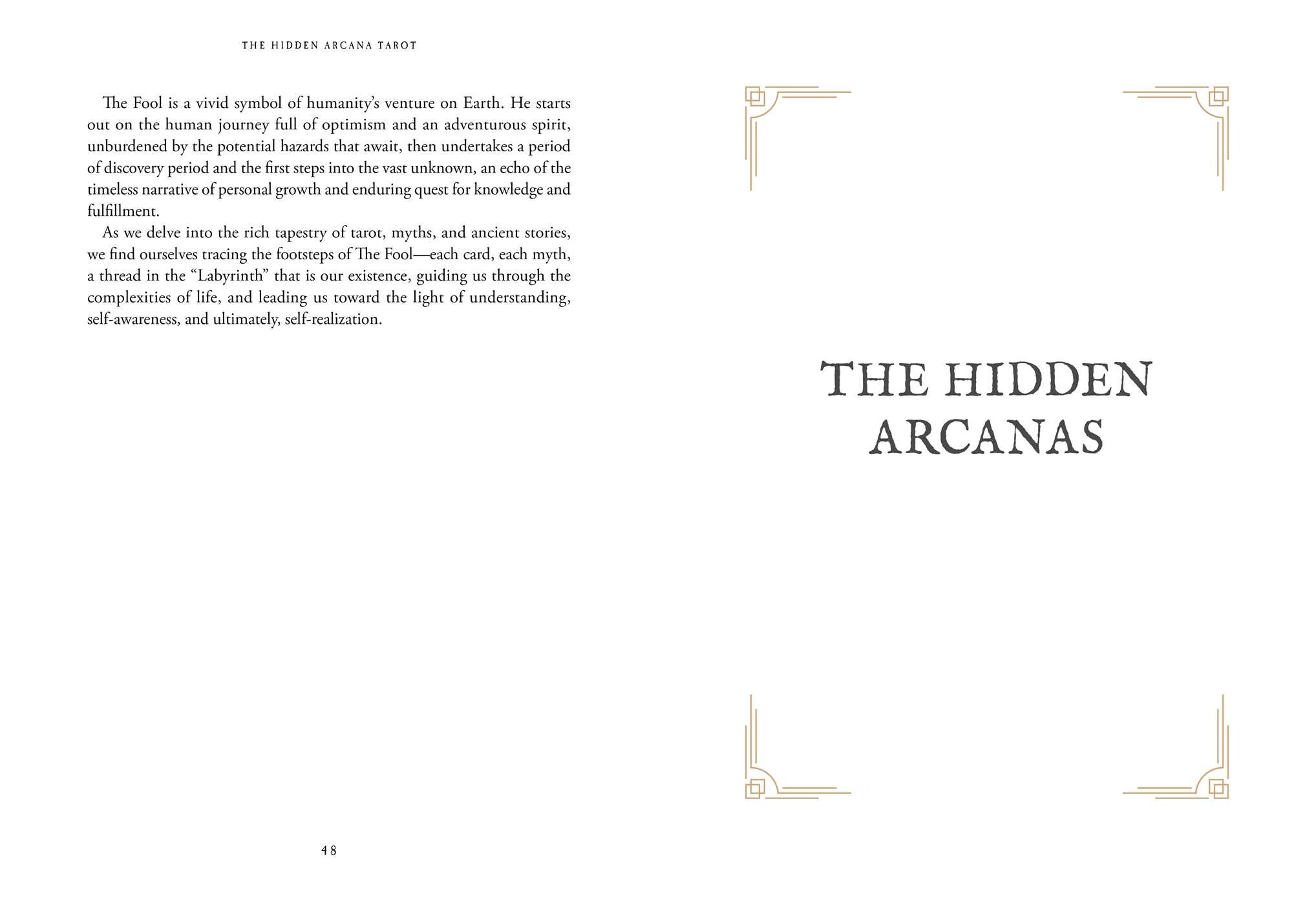 Hidden Arcana Tarot