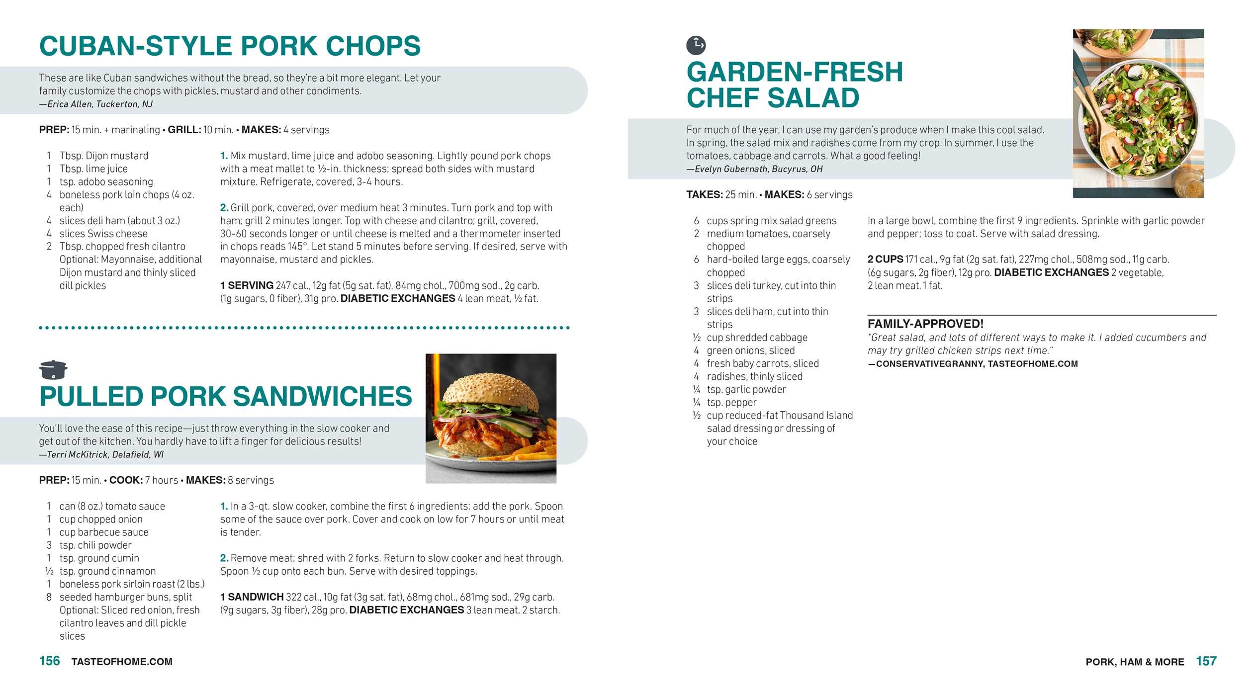 Taste of Home Diabetes Cookbook