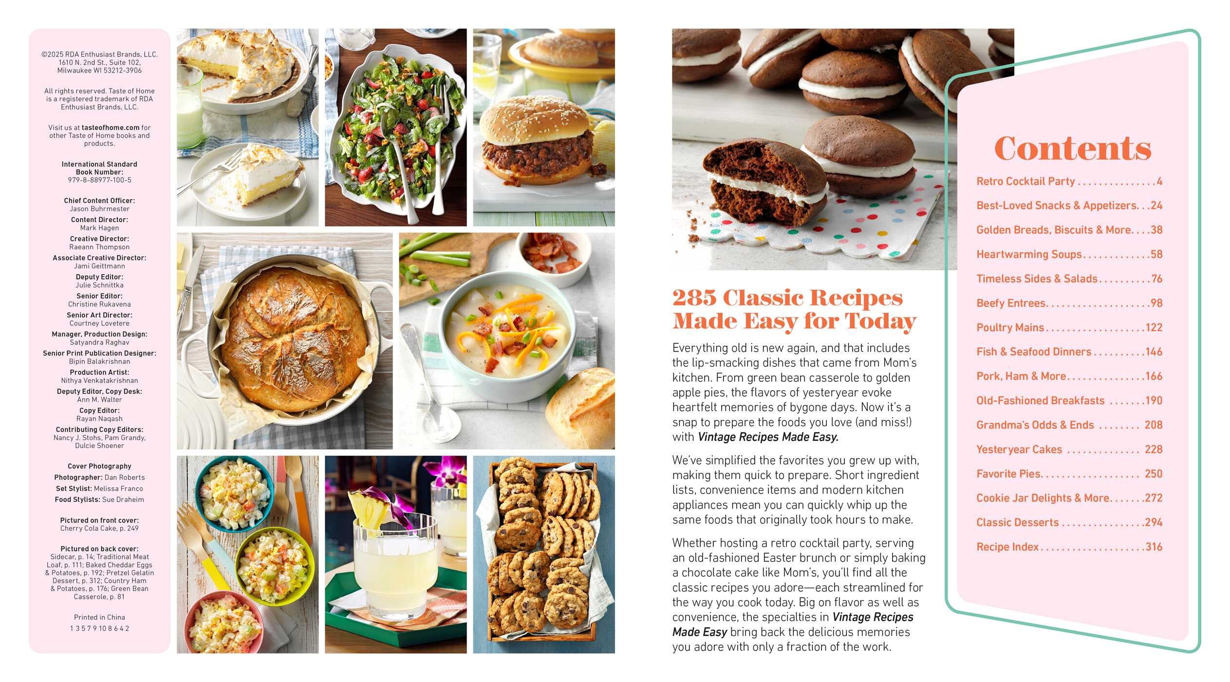 Taste of Home Vintage Recipes Made Easy