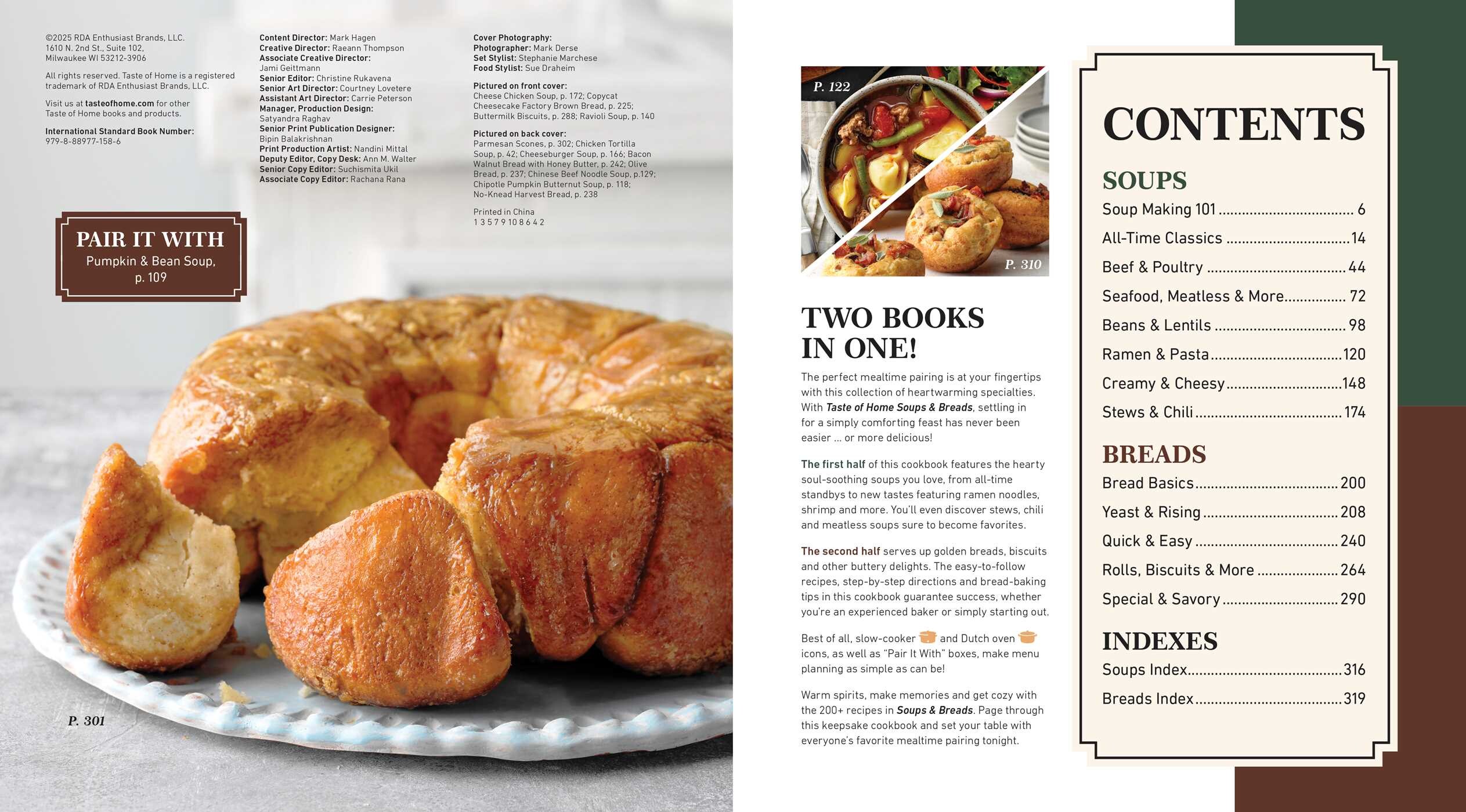 Taste of Home Soups & Breads