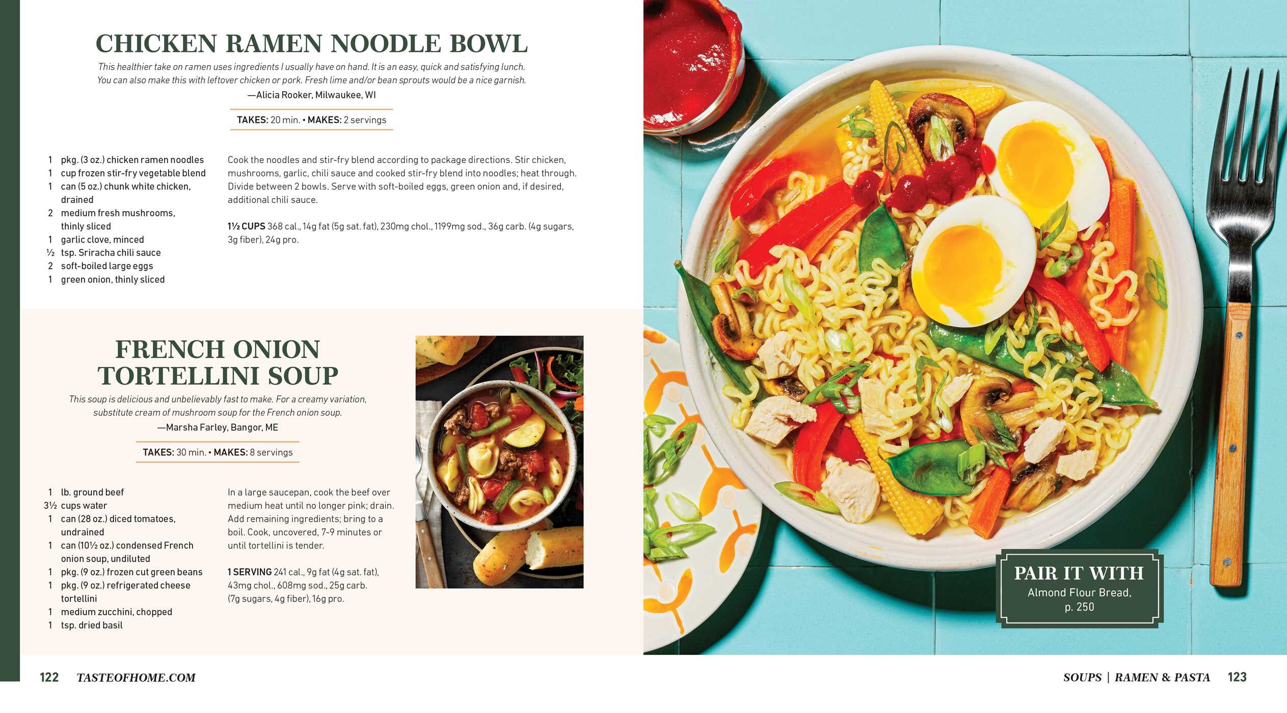 Taste of Home Soups & Breads