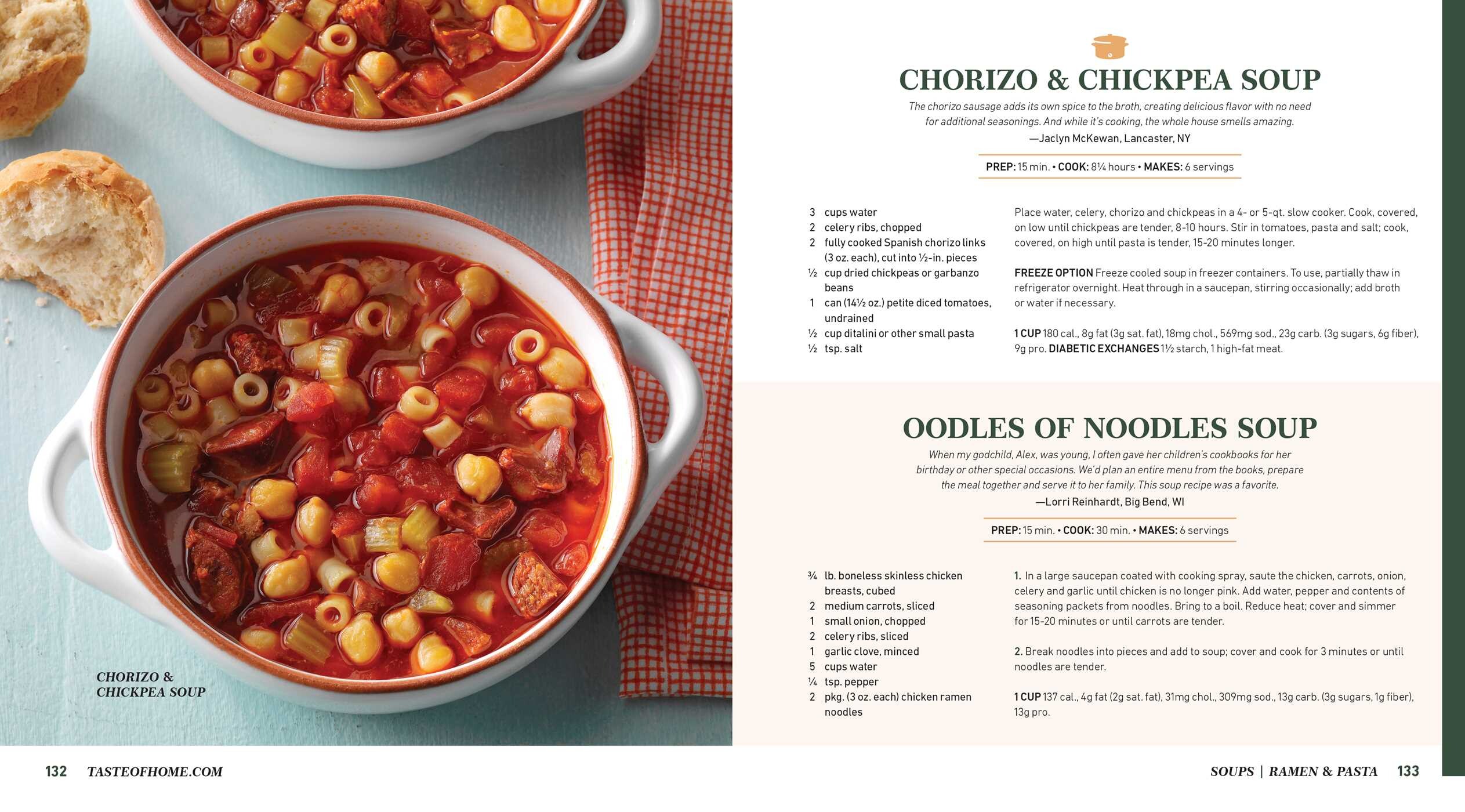 Taste of Home Soups & Breads
