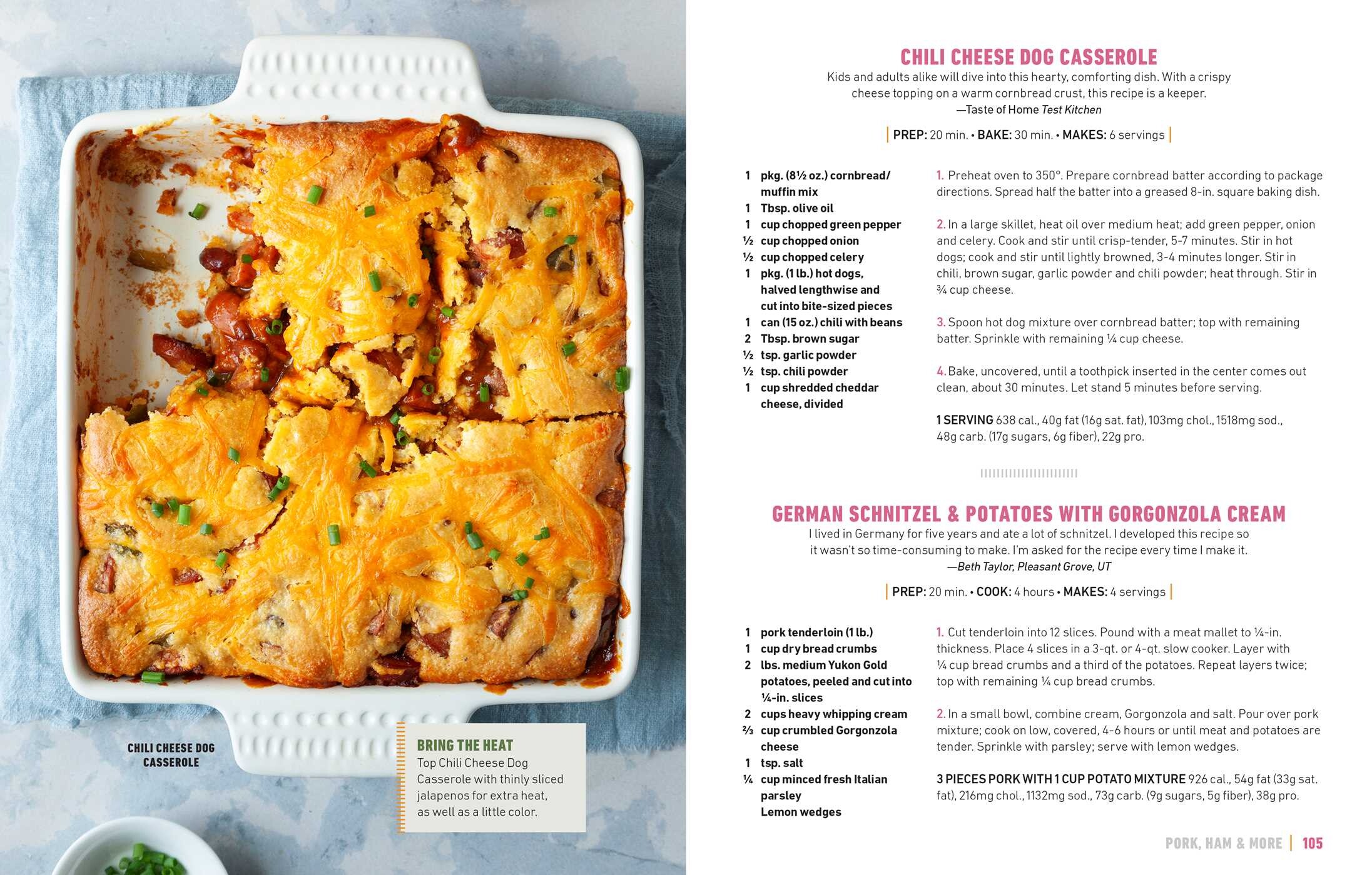 Taste of Home Casseroles