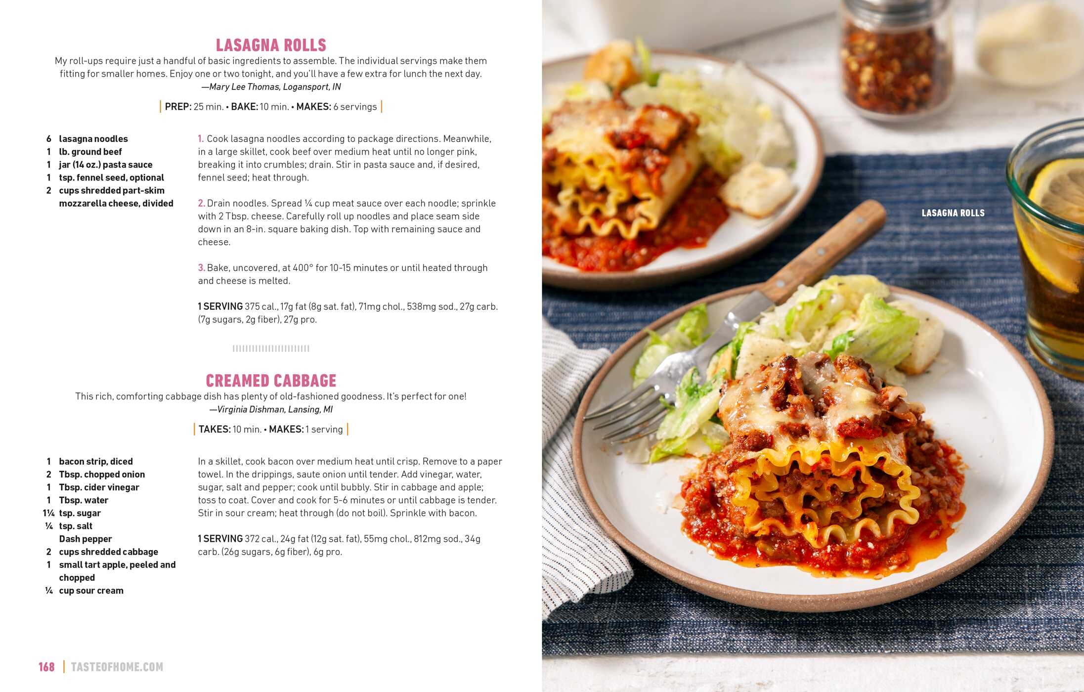 Taste of Home Casseroles