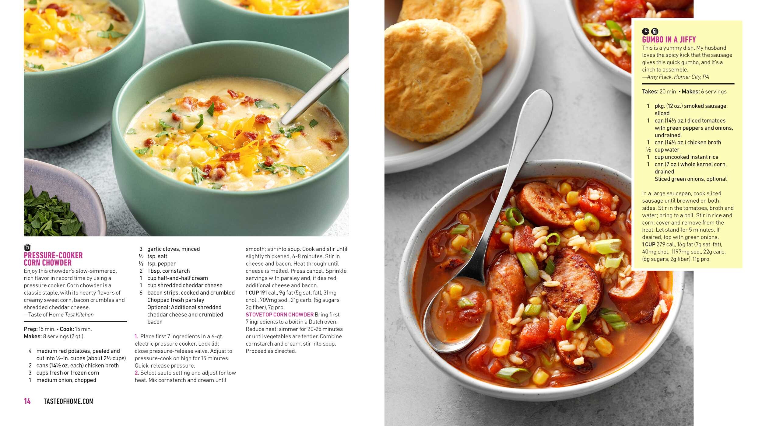 Taste of Home Quick & Easy Weeknight Dinners